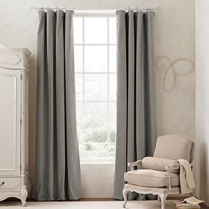 Restoration Hardware Washed Velvet Curtains